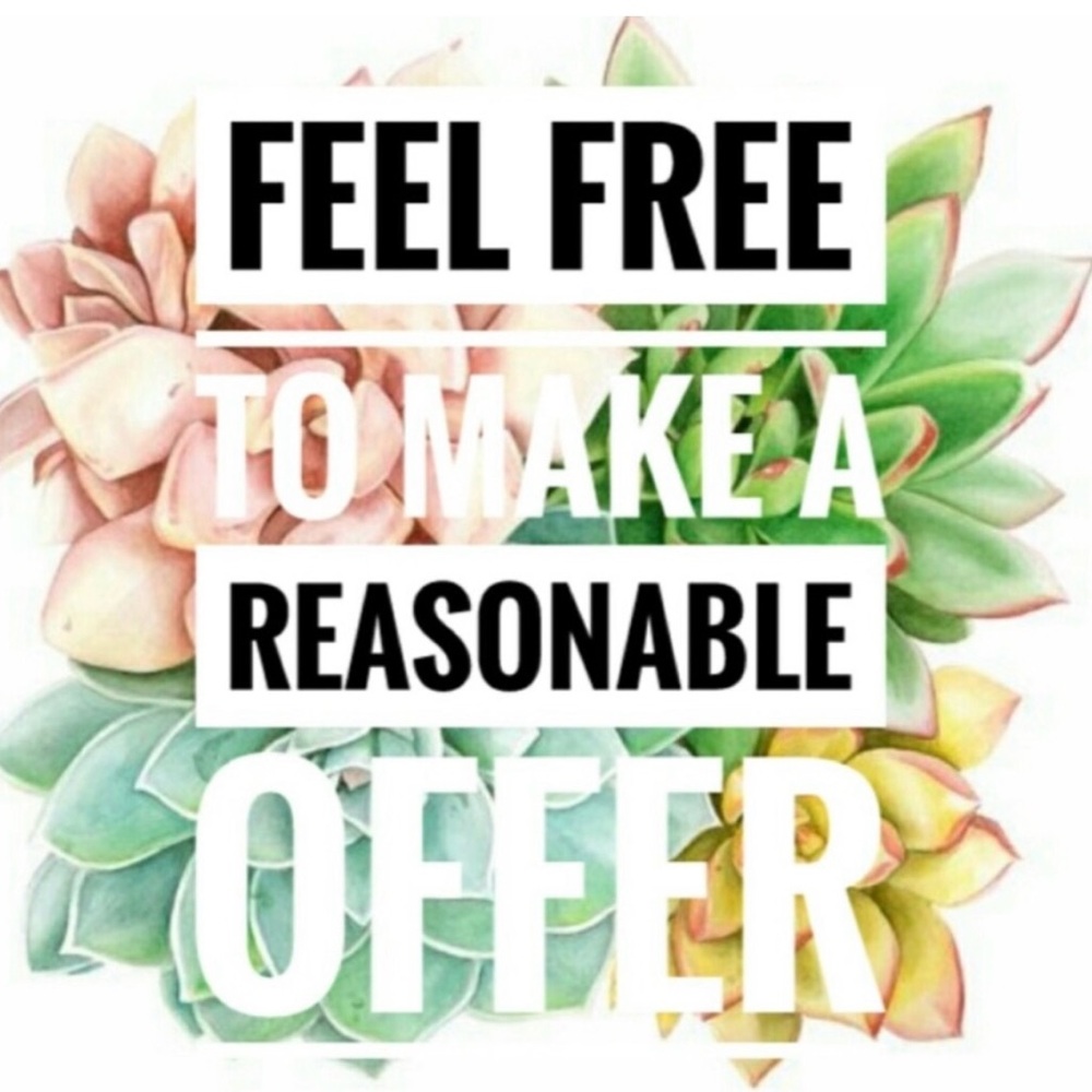 All Reasonable Offers Considered or Countered. Bundle for more Savings.